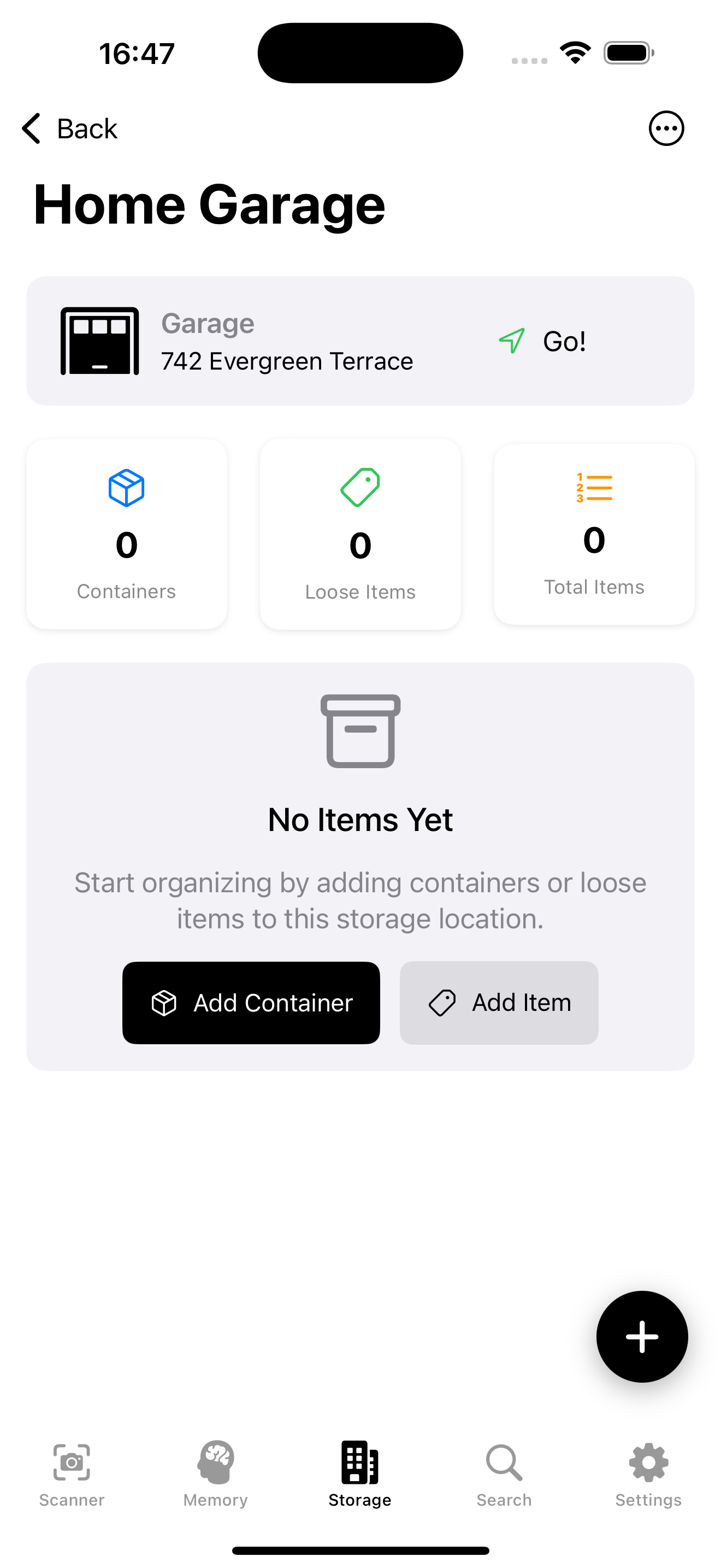 Item details with photos